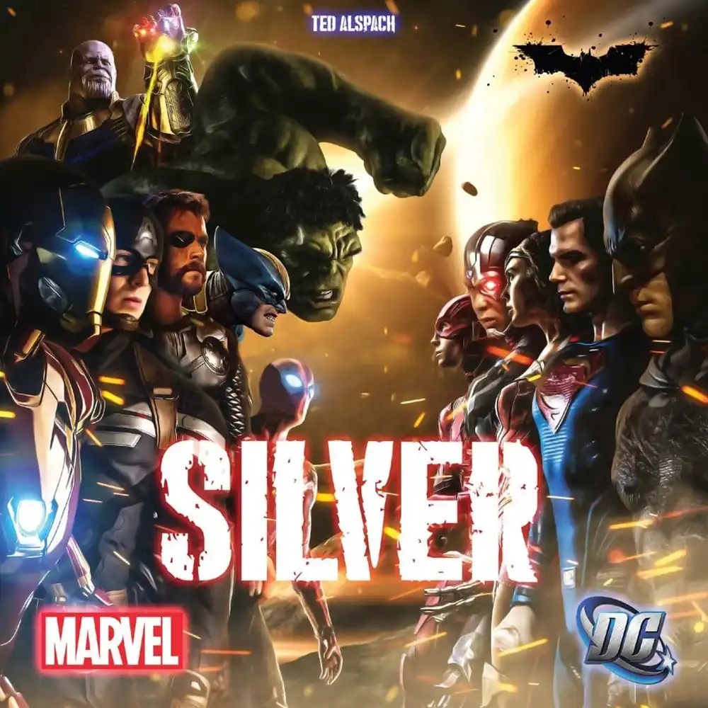 بازی رومیزی سیلور: مارول و دیسی (silver marvel and dc)